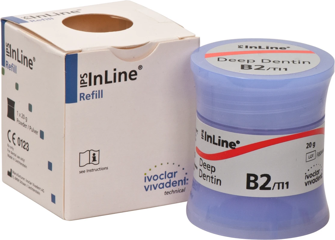 IPS InLine® Dose 20 g Pulver deep dentin B2