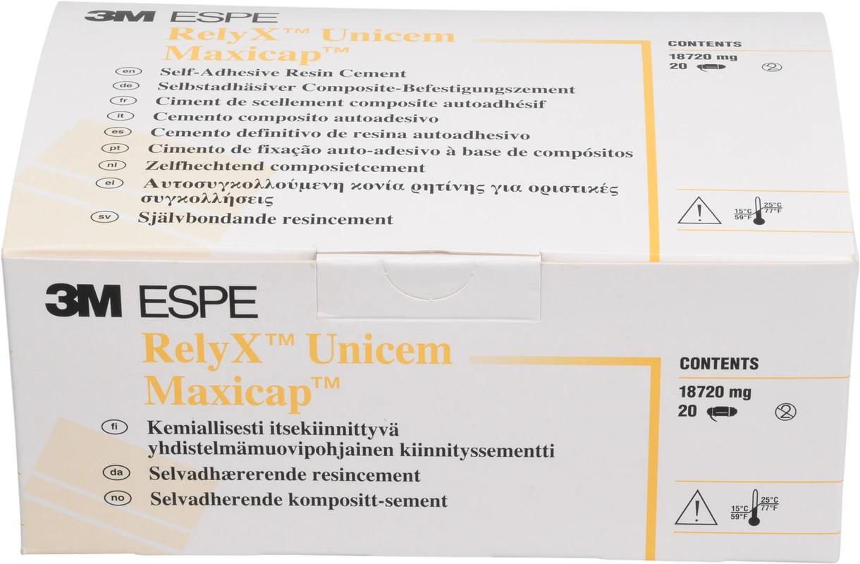 RelyX™ Unicem Packung 20 Maxicap Kapseln A3 opak