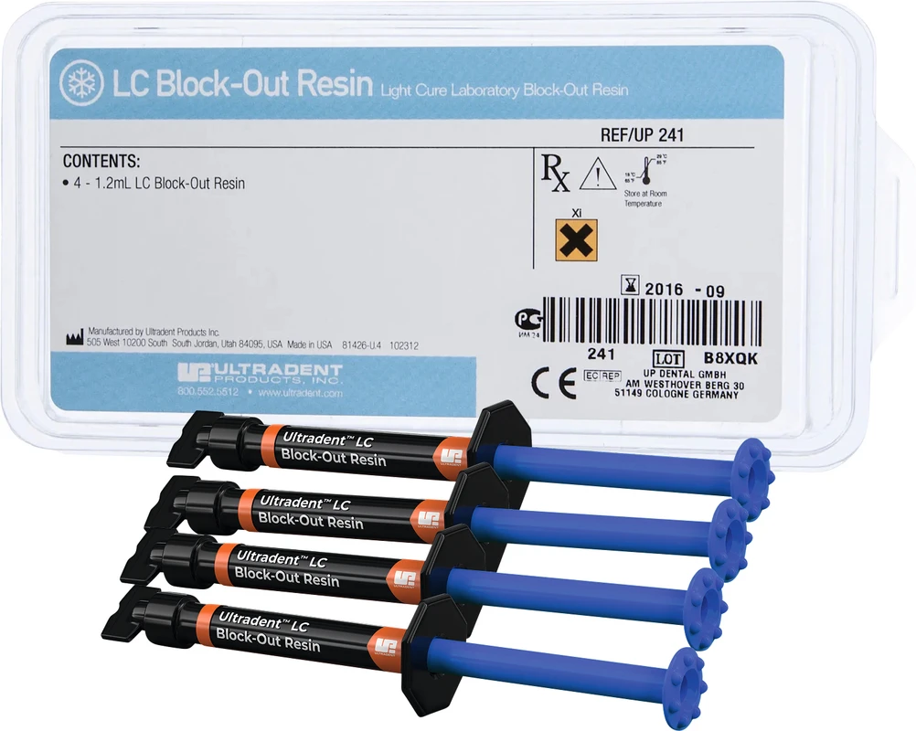 Ultradent™ LC Block-Out Resin Nachfüllpackung 4 x 1,2 ml