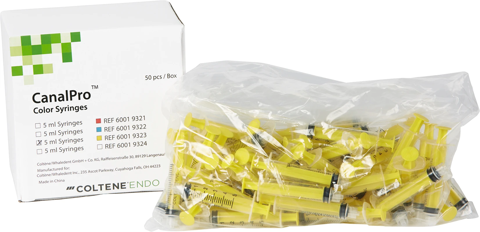 CanalPro Packung 50 Stück 5 ml gelb