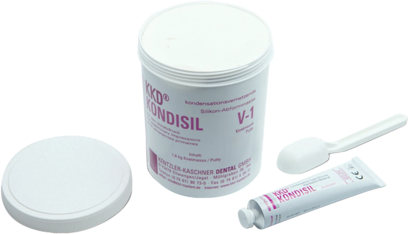 KKD® KONDISIL V-1 Packung 1,6 kg Putty, 35 ml Härter