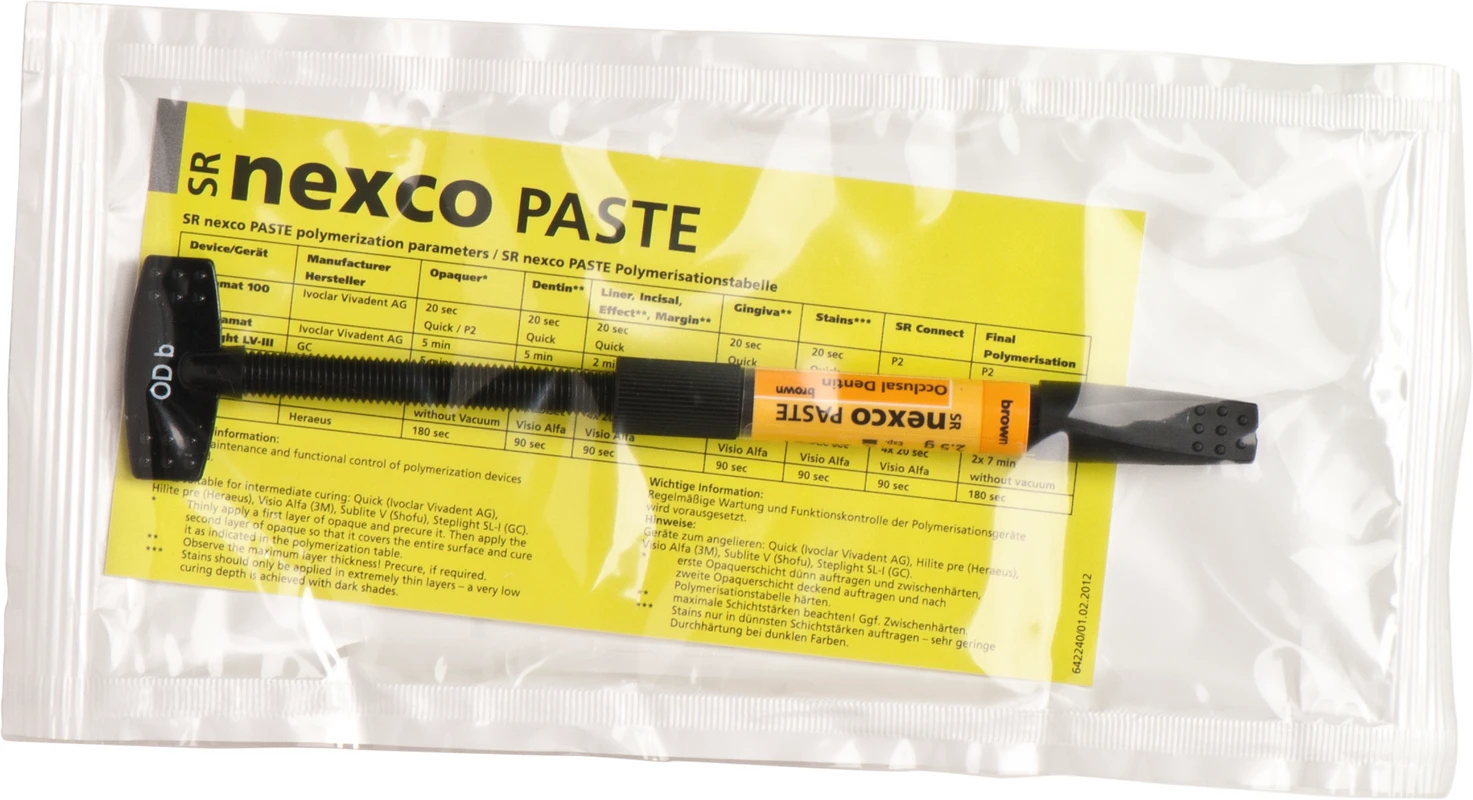 SR Nexco® Spritze 2,5 g Paste Effekt braun
