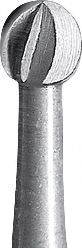 Stahlbohrer 1 Packung 5 Stück RA, Figur 001, Kugel, ISO 010