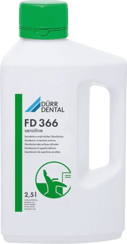 FD 366 sensitive Desinfektion Flasche 2,5 Liter FD 366 sensitive Desinfektion Dürr Dental