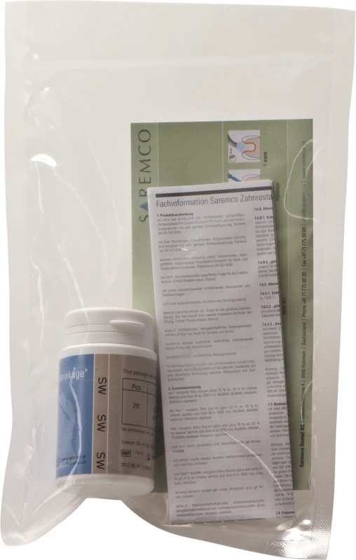 els composite extra low shrinkage® Packung 20 x 0,37 g Tip SW