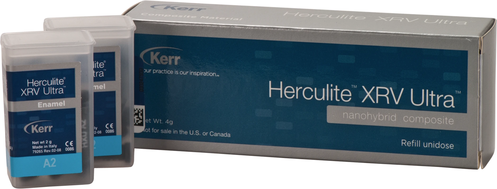 Herculite® XRV Ultra™ Packung 20 x 0,2 g Unidose schmelz A2