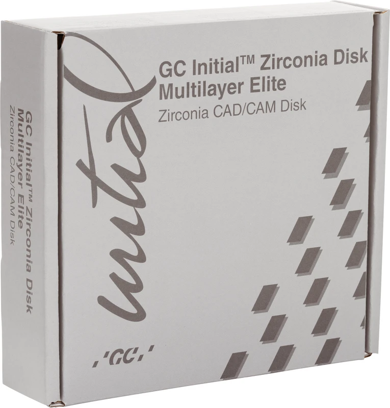 GC Initial Zirconia Disk Multilayer Elite Packung 1 Stück &Oslash; 98,5 mm, H 16 mm, D2