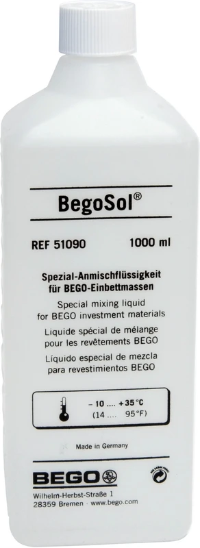 BegoSol® Kanister 1 l Anmischflüssigkeit BegoSol® BEGO