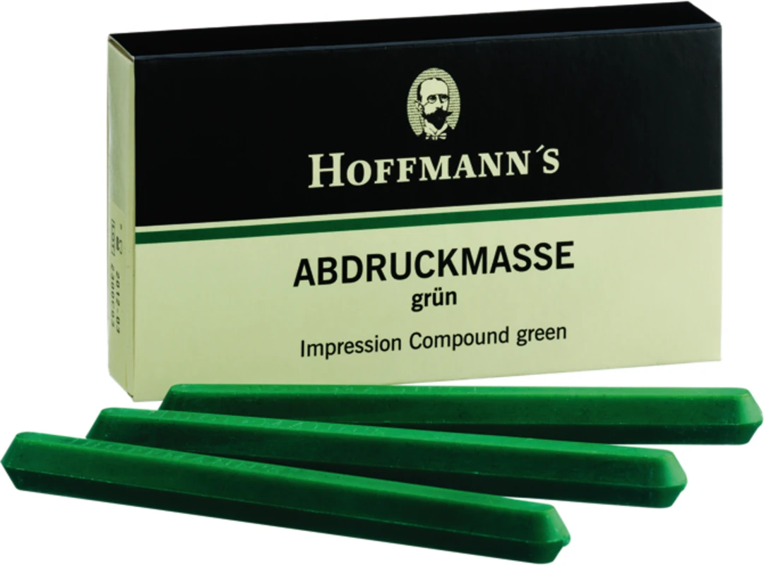 HOFFMANN´S ABDRUCKMASSE grün Packung 15 Stück grün