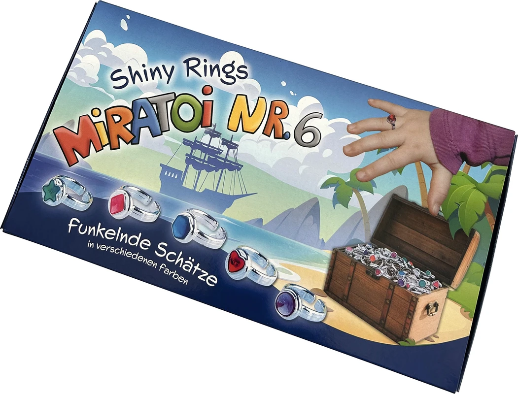 Miratoi® Fingerringe Packung 50 Stück, Nr. 6