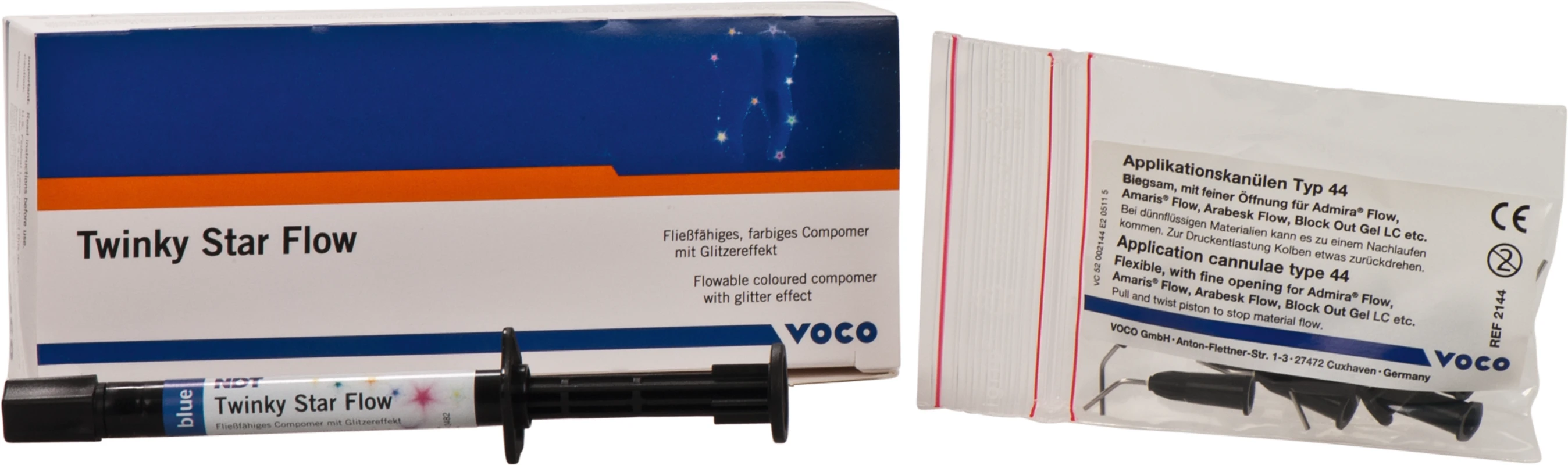 Twinky Star Flow Spritze 2 g blau