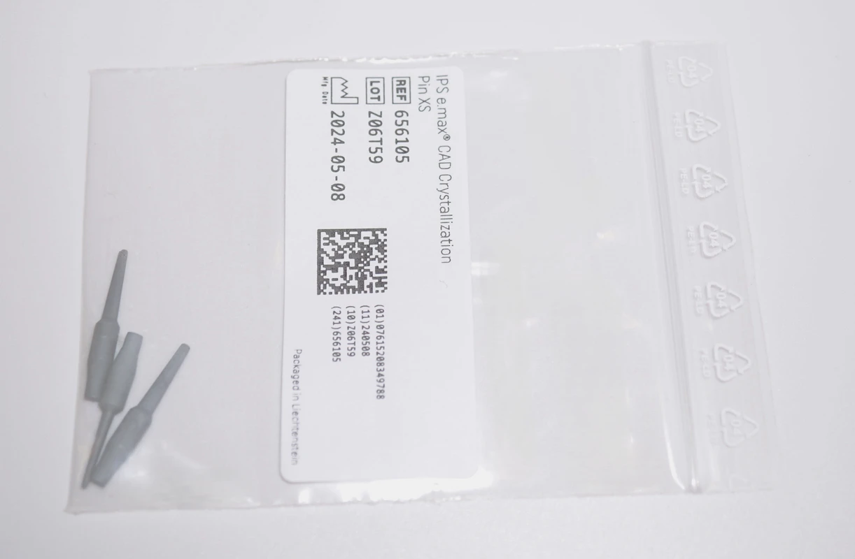IPS e.max® CAD Crystallization Pins Packung 3 Pins XS