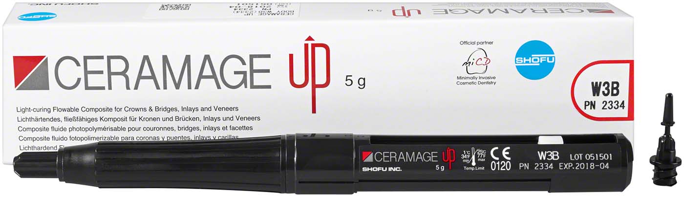 CERAMAGE UP Spritze 5 g Komposit body W3 CERAMAGE UP SHOFU