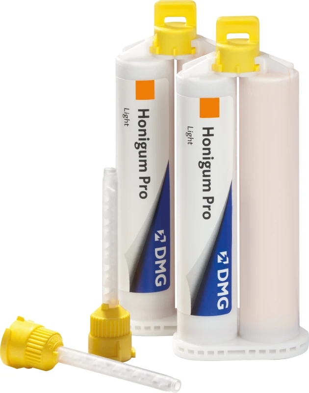 Honigum Pro Light Packung 2 x 50 ml Doppelkartusche, Zubehör