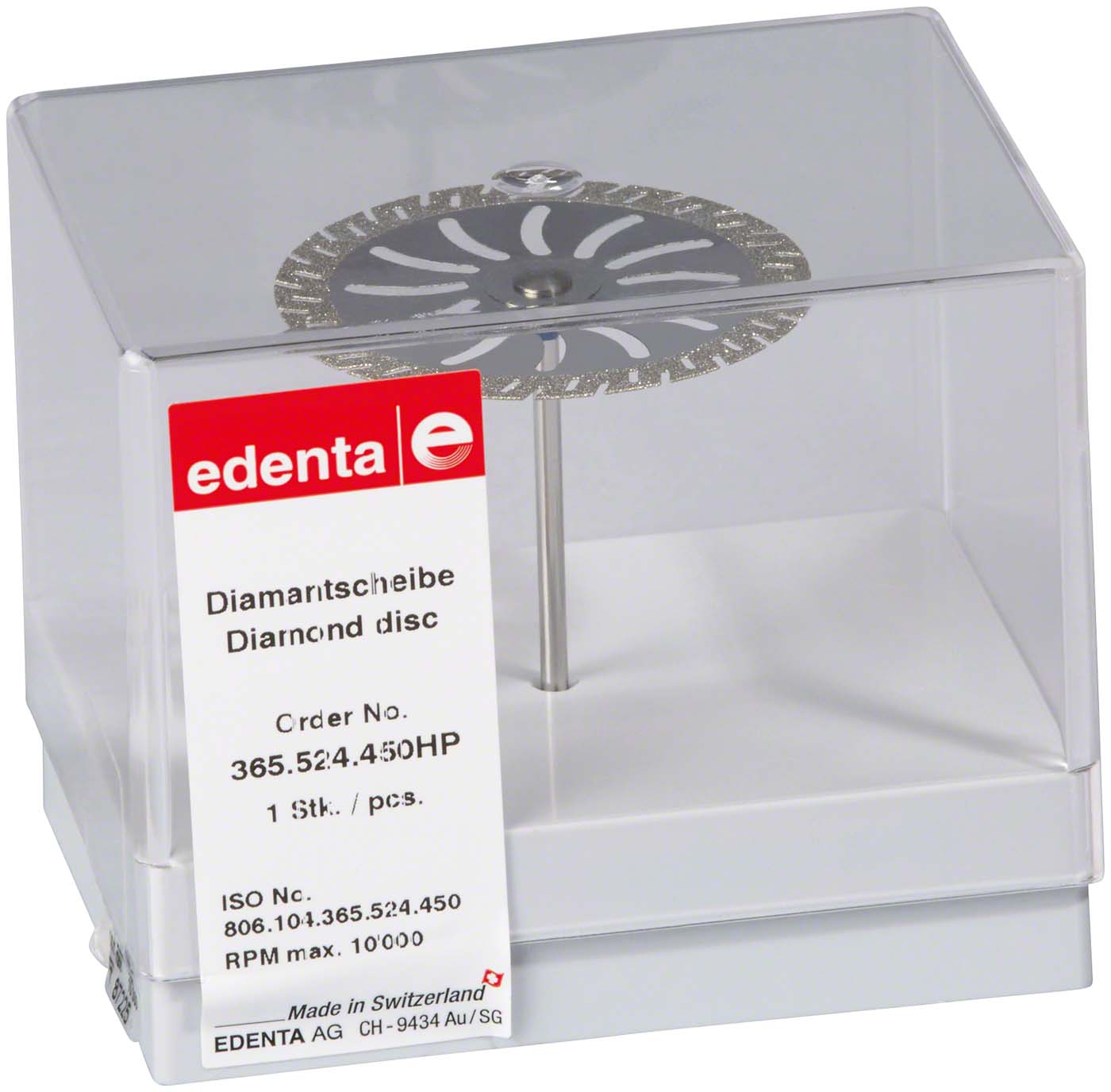 Diamantscheibe 365 Edenta