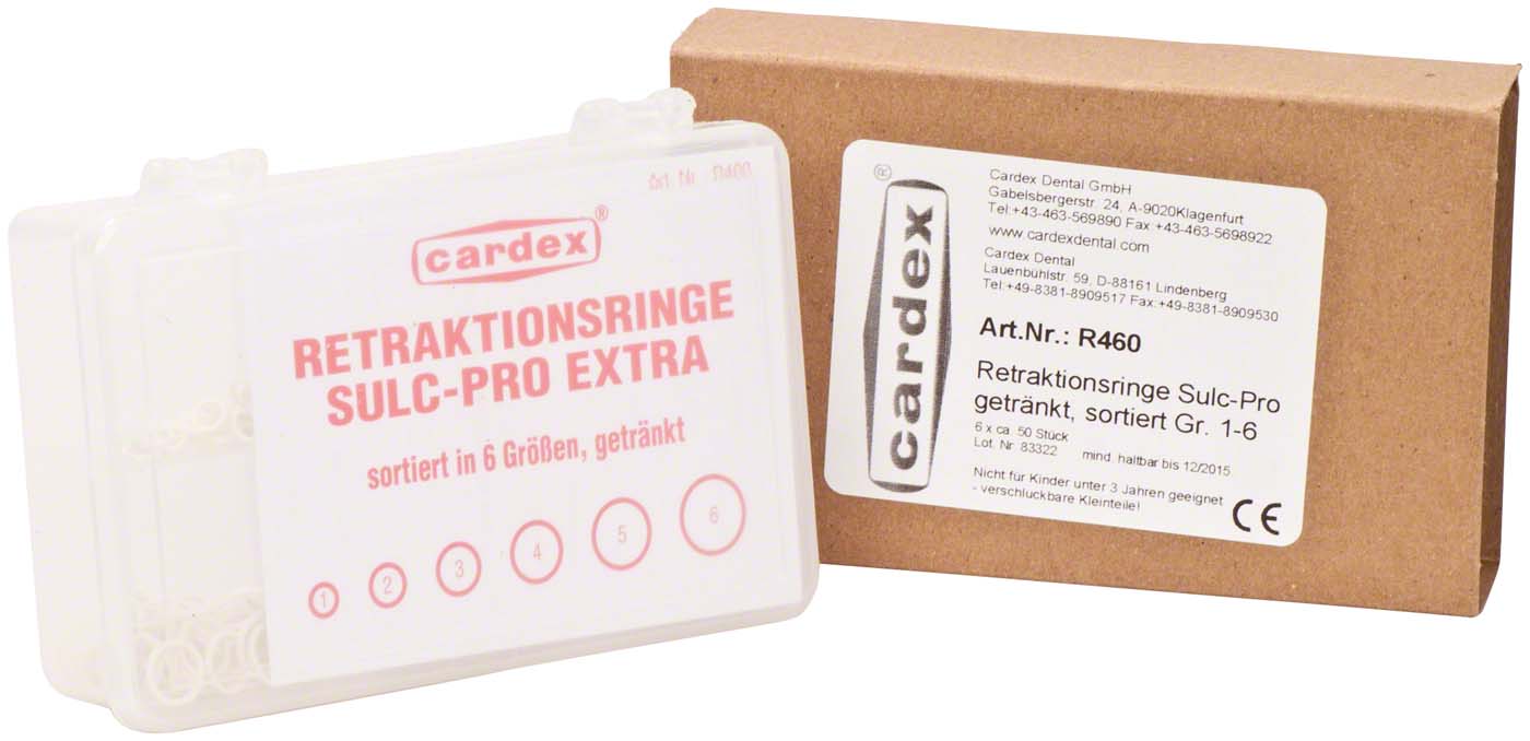 RETRAKTIONSRINGE SULC-PRO Cardex Dental