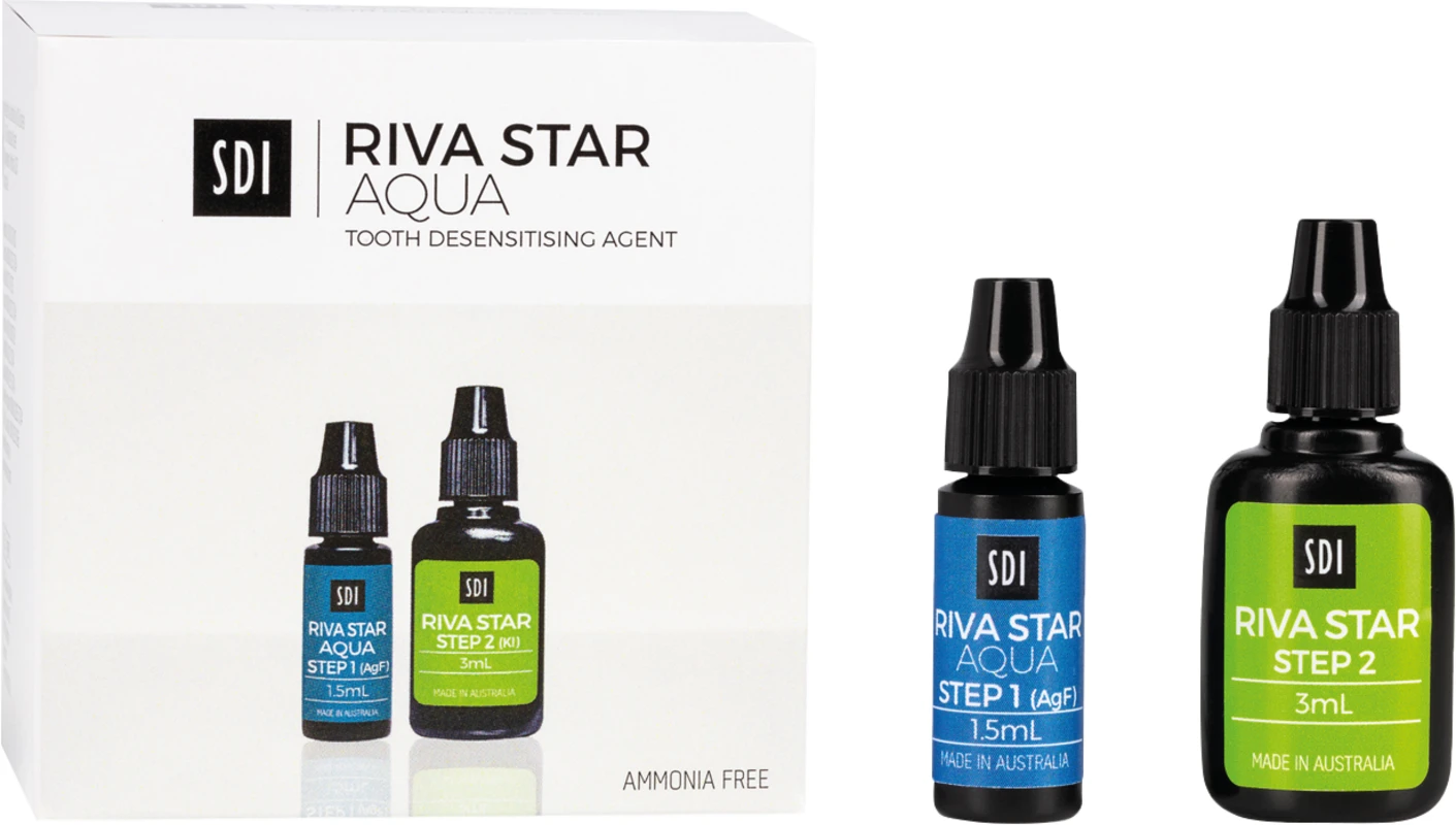 RIVA STAR AQUA Kit 1,5 ml Flasche Step 1, 3 ml Flasche Step 2
