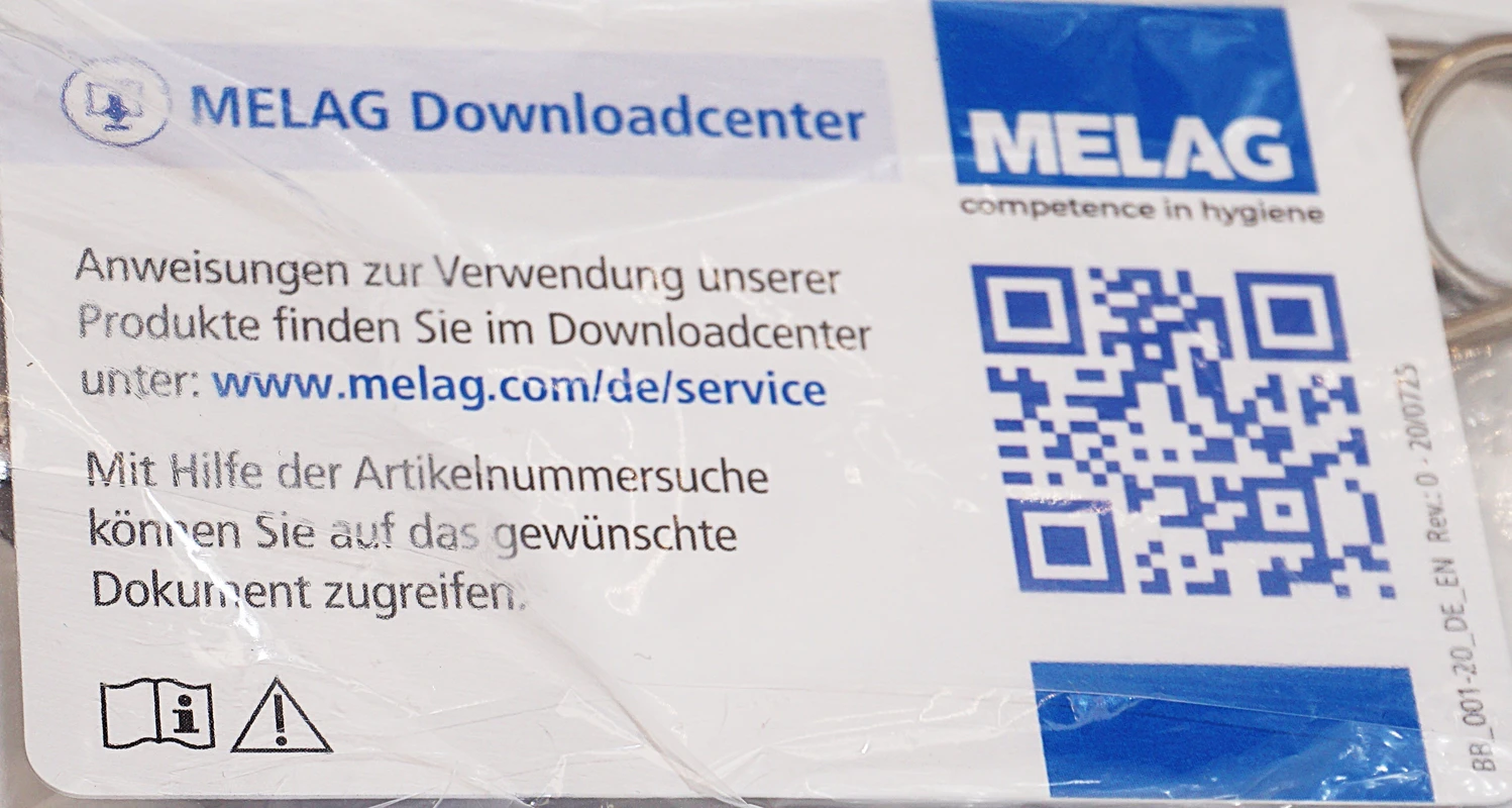 Kleinteile-Behälter MELAG