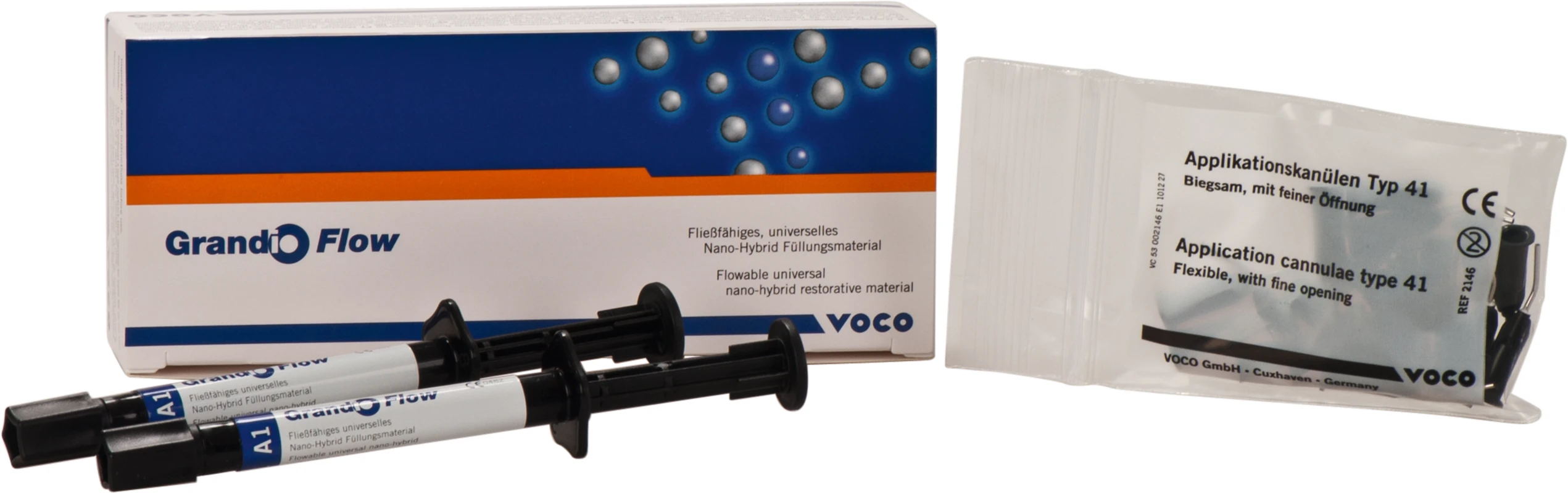 Grandio Flow Packung 2 x 2 g Spritze A1