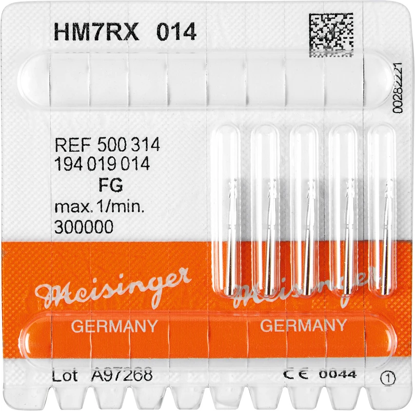 Kronentrenner 7RX Packung 5 Stück Diamantverz., blau, FG, Figur 194, 5 mm, ISO 014
