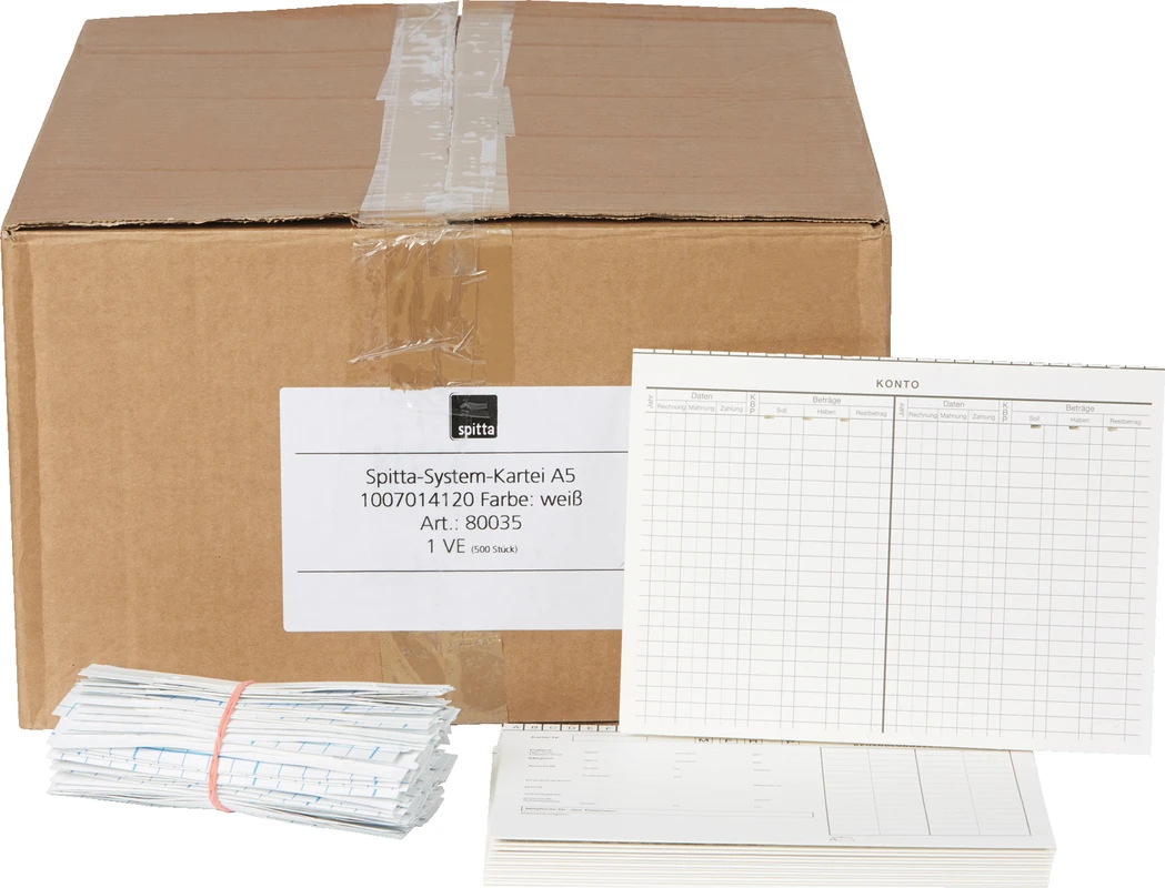 Quick Kartei mit Abheftvorrichtung Spitta Verlag