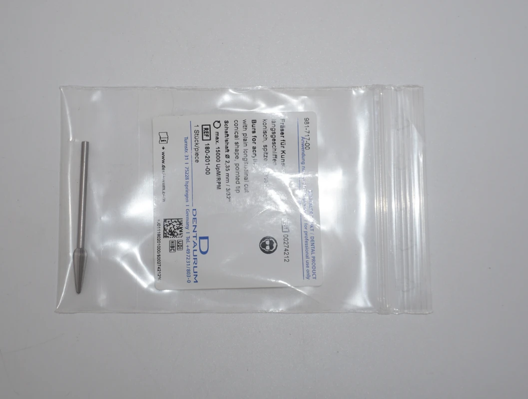 Fräser für Kunststoff Stück fräsverzahnt gerade, HP, Figur 266, klein, ISO 040