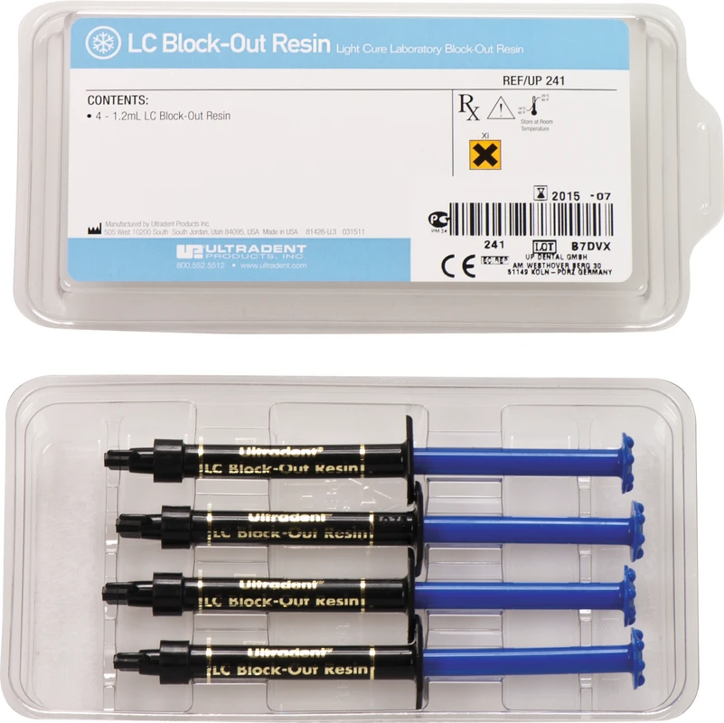 Ultradent™ LC Block-Out Resin Nachfüllpackung 4 x 1,2 ml