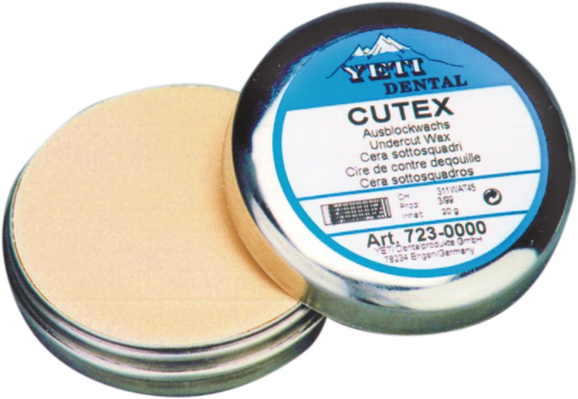 CUTEX Ausblockwachs Yeti