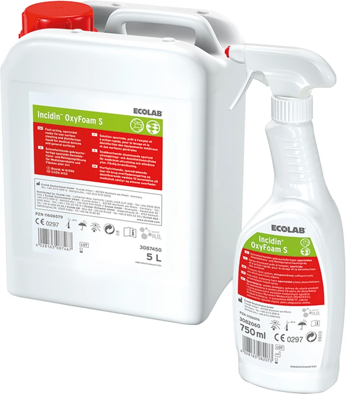 Incidin™ Oxy Foam S Karton 6 x 750 ml Sprühflasche