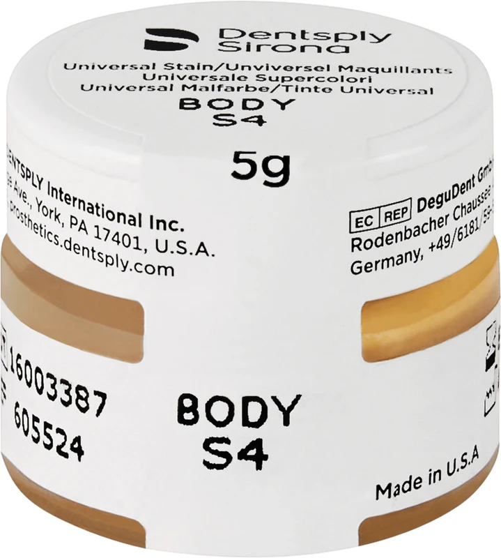 DS® universal Malfarben Packung 5 g body stain S4 DS® universal Malfarben Dentsply Sirona