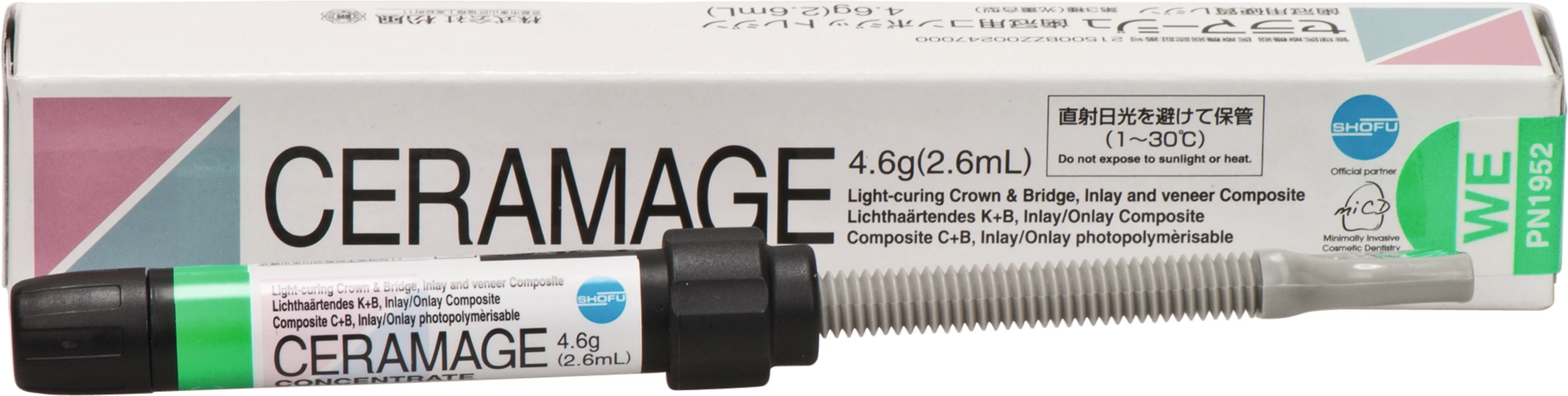 CERAMAGE Spritze 4,6 g effekt WE CERAMAGE SHOFU