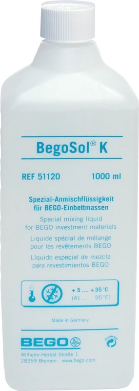 BegoSol® K Flasche 1 Liter für den Sommer Crederma Waschlotion Merz Dental
