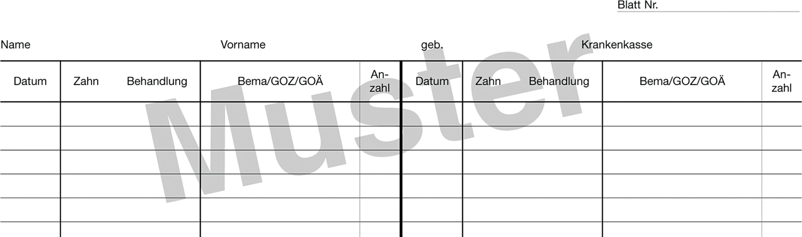 Krankenblatt C Spitta Verlag