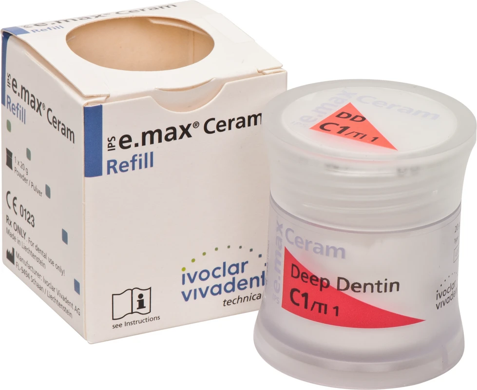 IPS e.max® Ceram Dose 20 g Pulver deep dentin C1