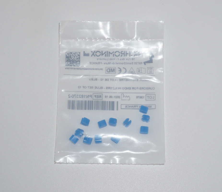 Silicon Cursors Packung 12 Stück blau