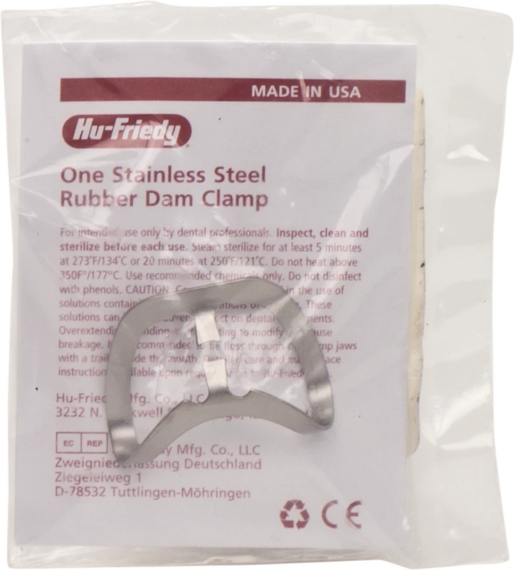 Kofferdam-Klammern Stück Front #212 RDCM212