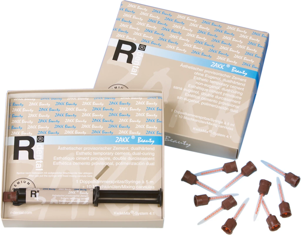 ZAKK® Beauty Packung 5 ml inklusive 10 Mischkanülen MPN 2