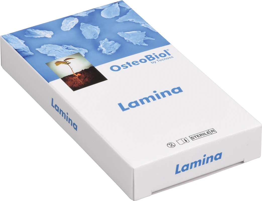 OsteoBiol® Lamina Stück weiß, 25 x 25 x 0,5 mm OsteoBiol® Lamina Stück weiß, 25 x 25 x 0,5 mm