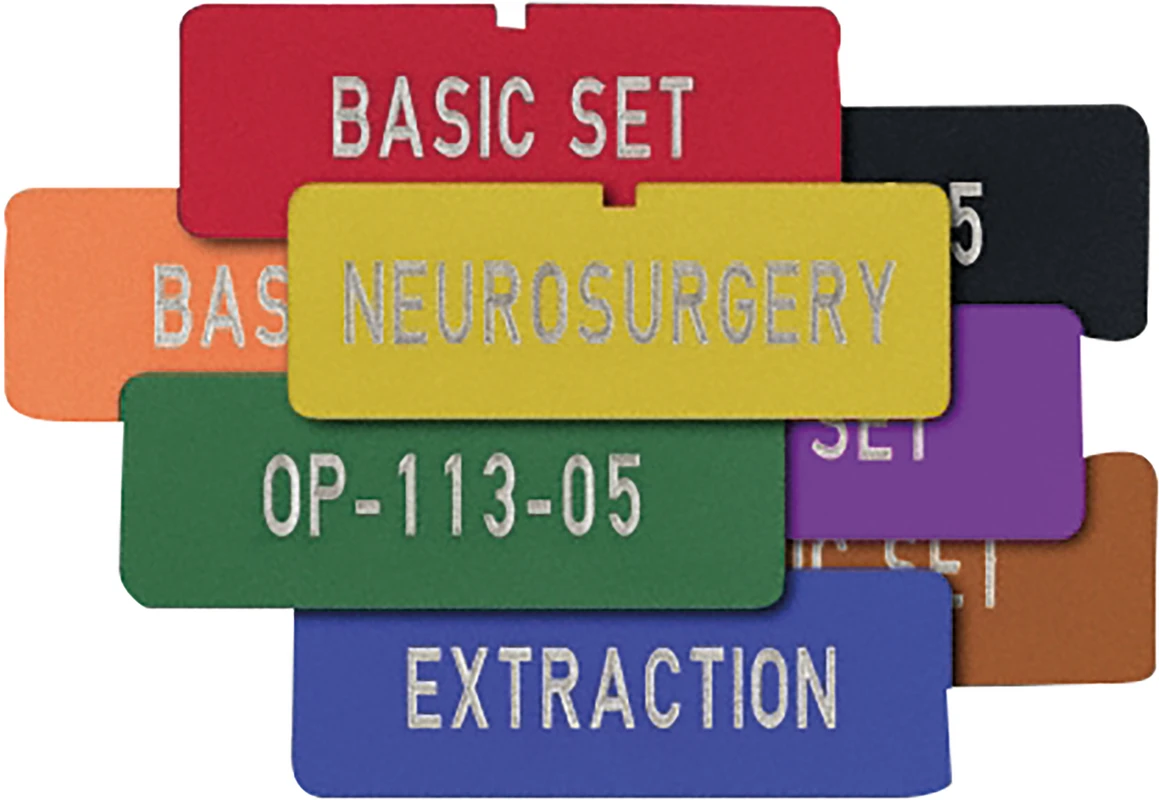 Kennzeichnungsschilder B. Braun