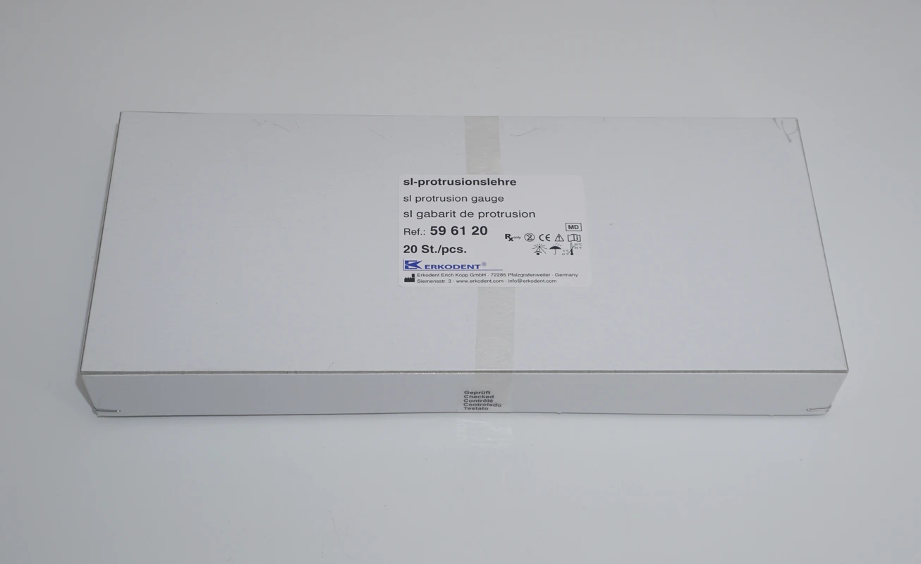 Silensor-sl Protrusionslehre Packung 20 Stück