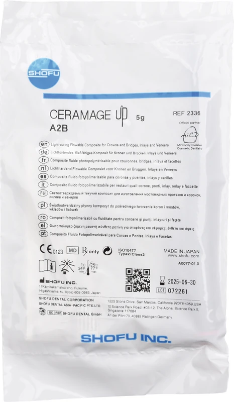 CERAMAGE UP Spritze 5 g Komposit body A2
