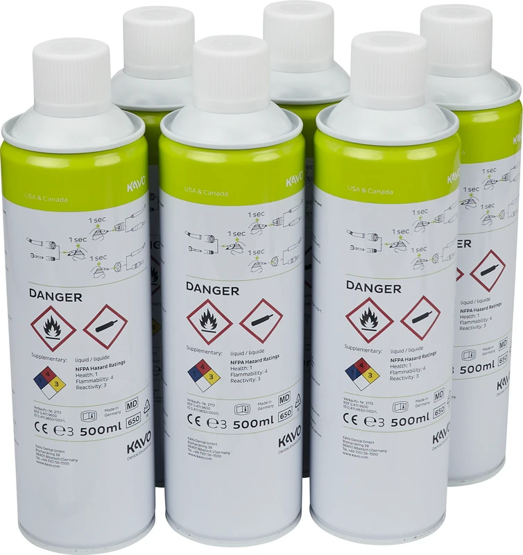 KaVo Spray™ Packung 6 x 500 ml Dose