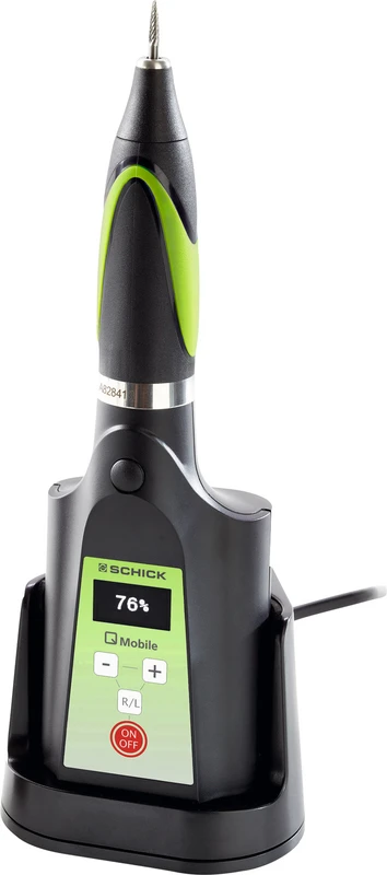 Q Mobile Set Q Motor mit Ladestation, Steuereinheit, Spannzangenwerkzeuge, Transportkoffer