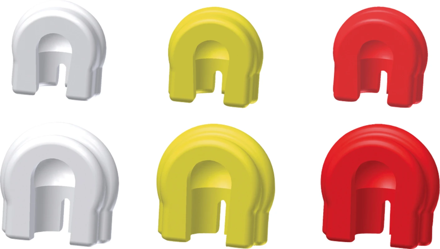 PRECI-SAGIX-Matrize Packung 30 Stück weiß, mini Ø 1,7 mm, reduzierte Retention
