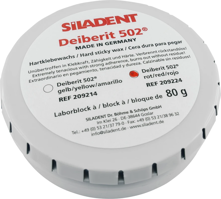 Deiberit 502® Dose 80 g Hartklebewachs gelb