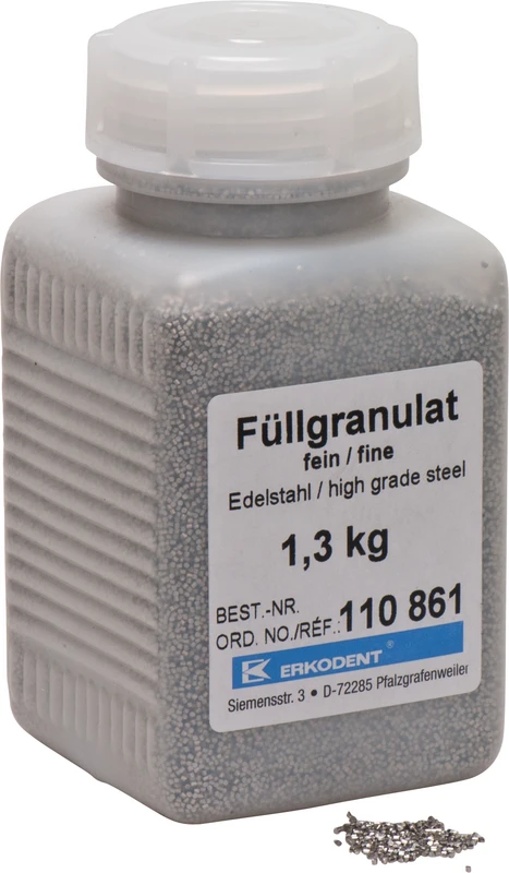 Füllgranulat Edelstahl ERKODENT