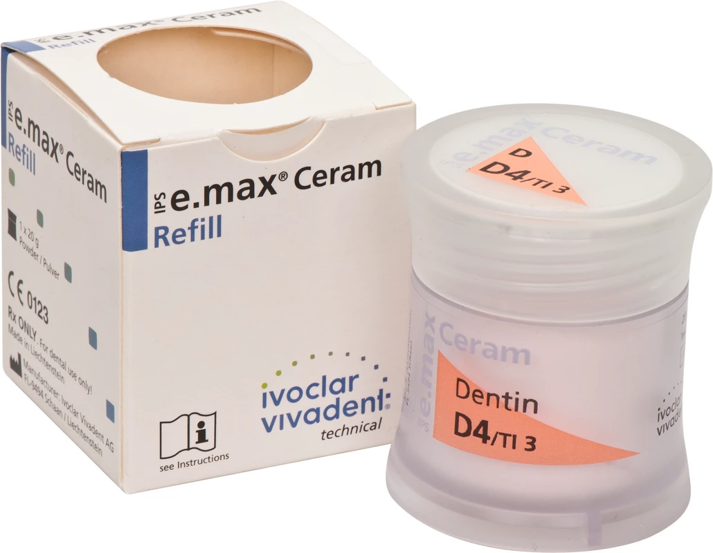 IPS e.max® Ceram Dose 20 g Pulver dentin D4