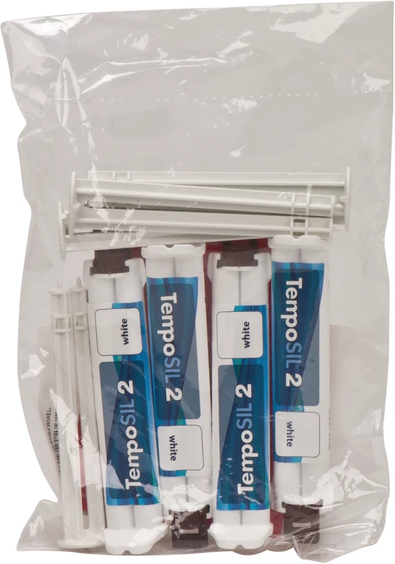 TempoSIL® 2 Packung 4 x 5 ml Spritze white