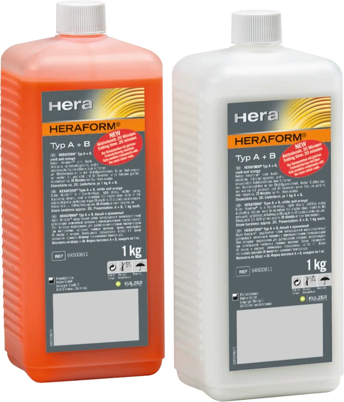 HERAFORM® Typ A+B Packung 1 kg Flasche A, 1 kg Flasche B