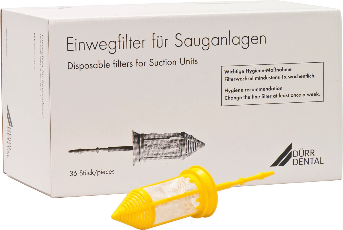 Einwegfilter Packung 36 Stück